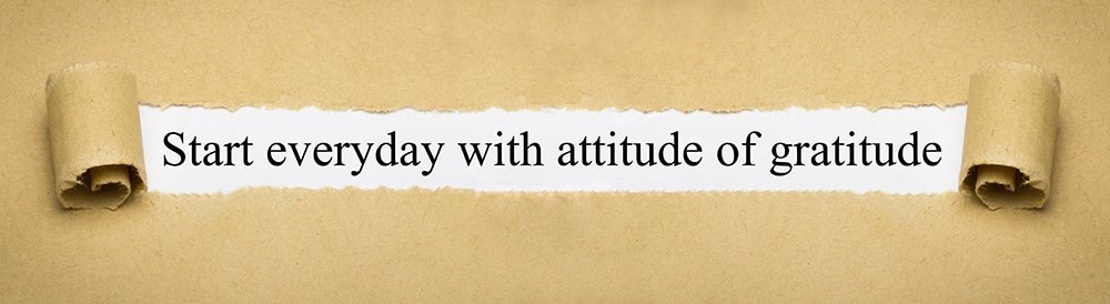 an attitude of gratitude quote